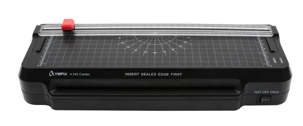 Olympia A 245 Combo A4 Laminasyon Makinesi 4’ü 1 Arada – Sıcak & Soğuk, Kesme Aparatlı, 15’li Poşet Hediyeli - 2