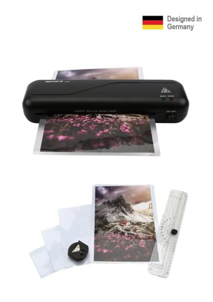 Genie LA 200 4in1 Set Laminasyon Makinesi (A4) Ve Hediye 50 Adet PVC Film