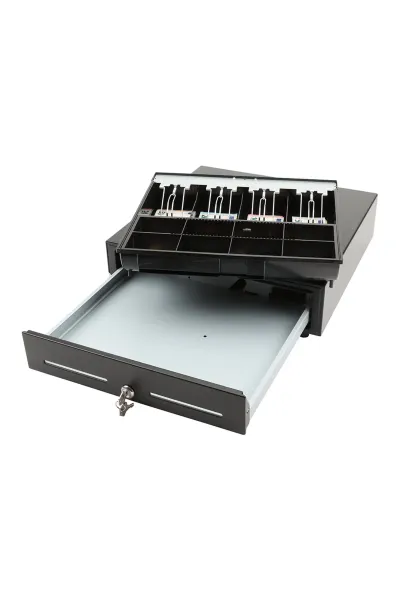 LD 410AT Easy Push Metal Para Çekmecesi (8 Bozuk Para, 4 Kağıt Para Bölmeli)  - 1