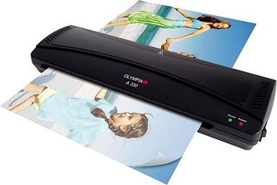 Olympia A330 Laminasyon Makinesi (A3) Ve Hediye 15 Adet PVC Film - 1
