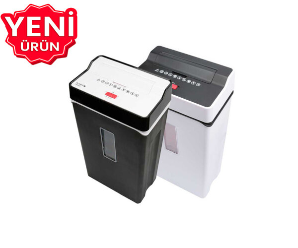 Olympia PS 55 Çapraz Kesim Kağıt Öğütücü P4 Güvenlik 10 Yaprak 21L Kredi Kartı İmha