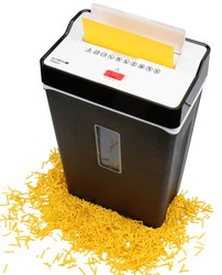 Olympia PS 55 Çapraz Kesim Kağıt Öğütücü P4 Güvenlik 10 Yaprak 21L Kredi Kartı İmha - 3