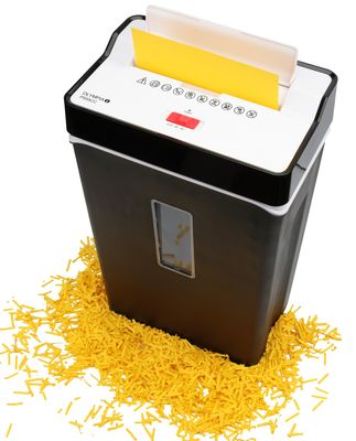 Olympia PS 55 Çapraz Kesim Kağıt Öğütücü P4 Güvenlik 10 Yaprak 21L Kredi Kartı İmha - 3